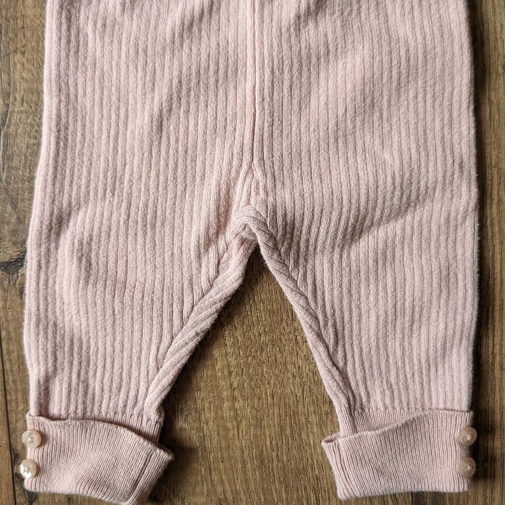 Zara Ribbed Knit Baby Leggings